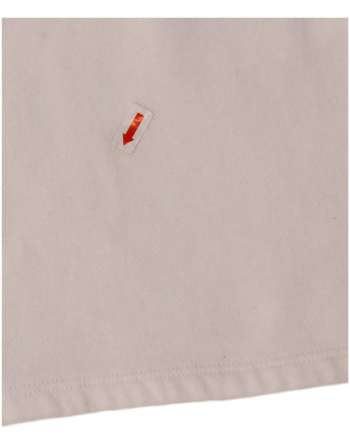 Saia de tênis feminina DKNY UK 6 XS algodão branco