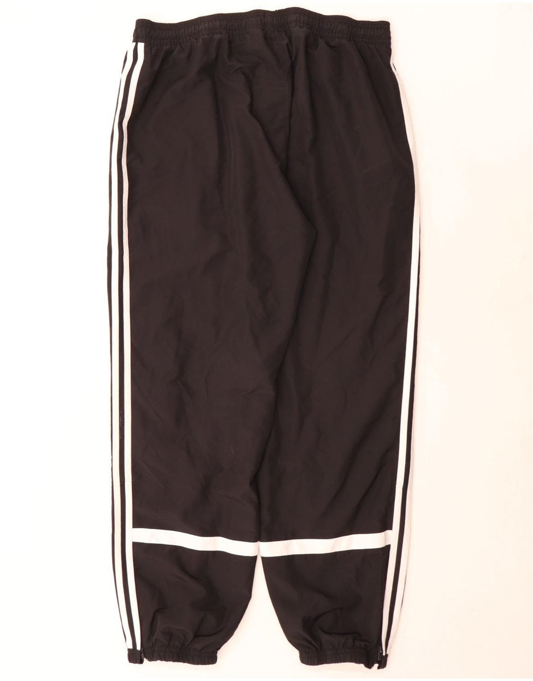 Calça de treino masculina Adidas Joggers XL preto colorblock poliéster