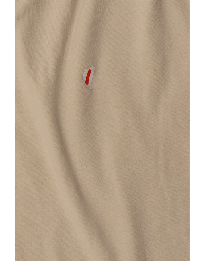 Camiseta masculina IZOD Top 2XL listrado bege
