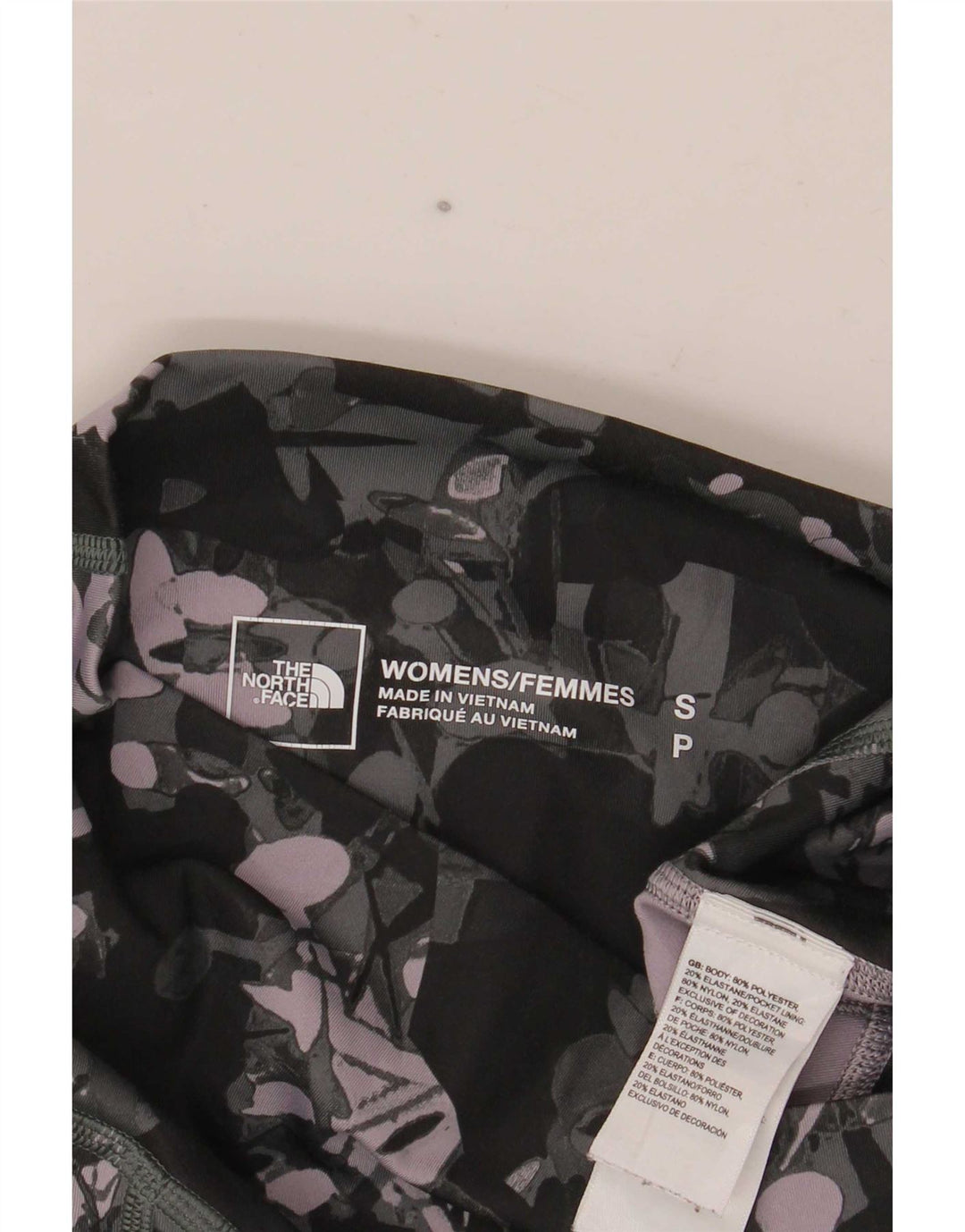 Leggings femininas The North Face com padrão abstrato Reino Unido 8 pequenas multicoloridas