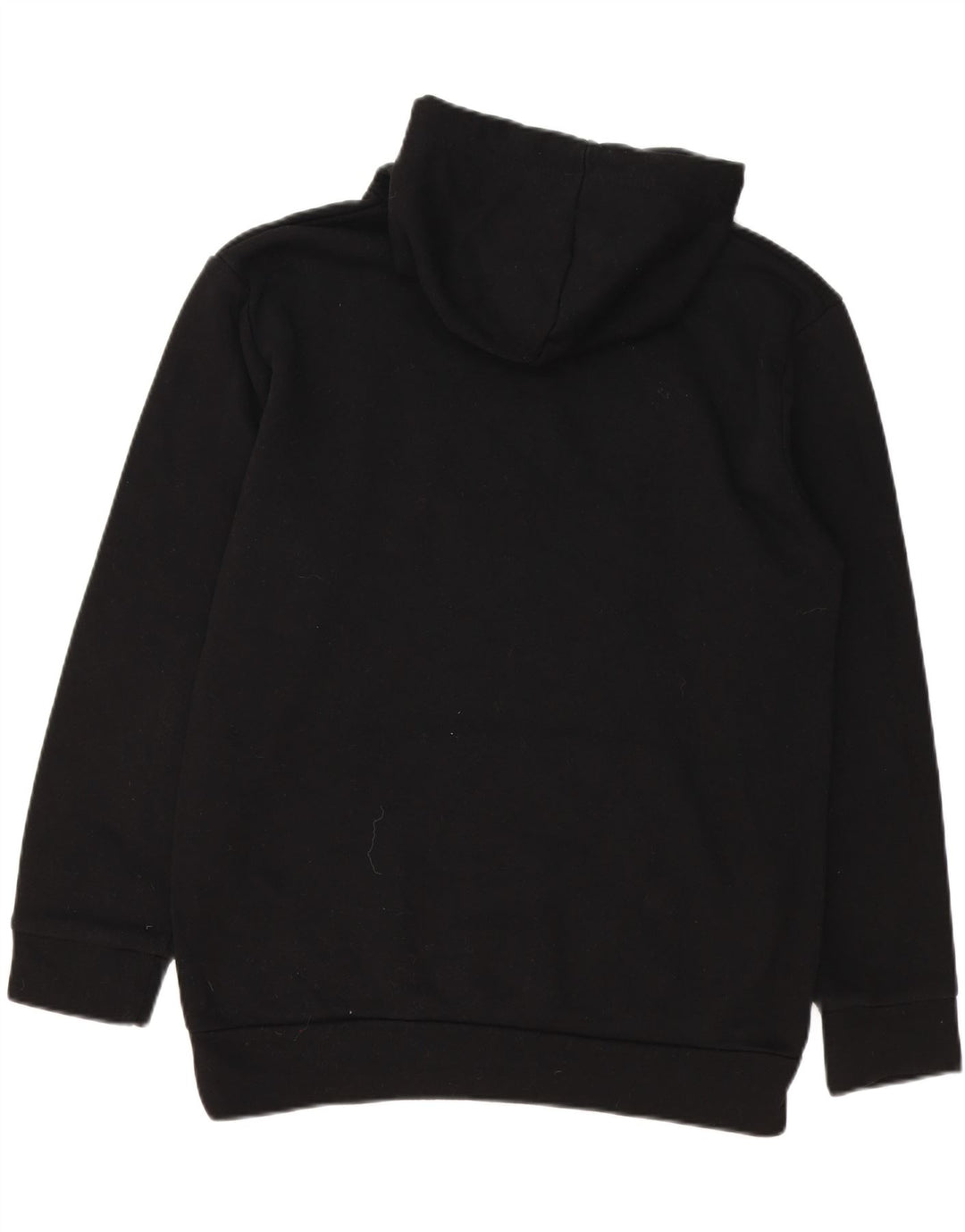 MELTIN' POT Mens Graphic Hoodie Jumper XL Black Cotton Vintage Meltin' Pot and Second-Hand Meltin' Pot from Messina Hembry 