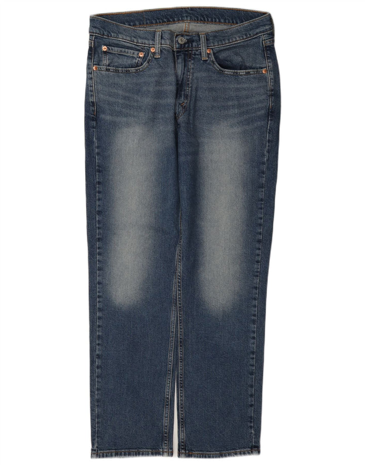 Levi's Masculino 514 Straight Jeans W32 L30 Azul Algodão