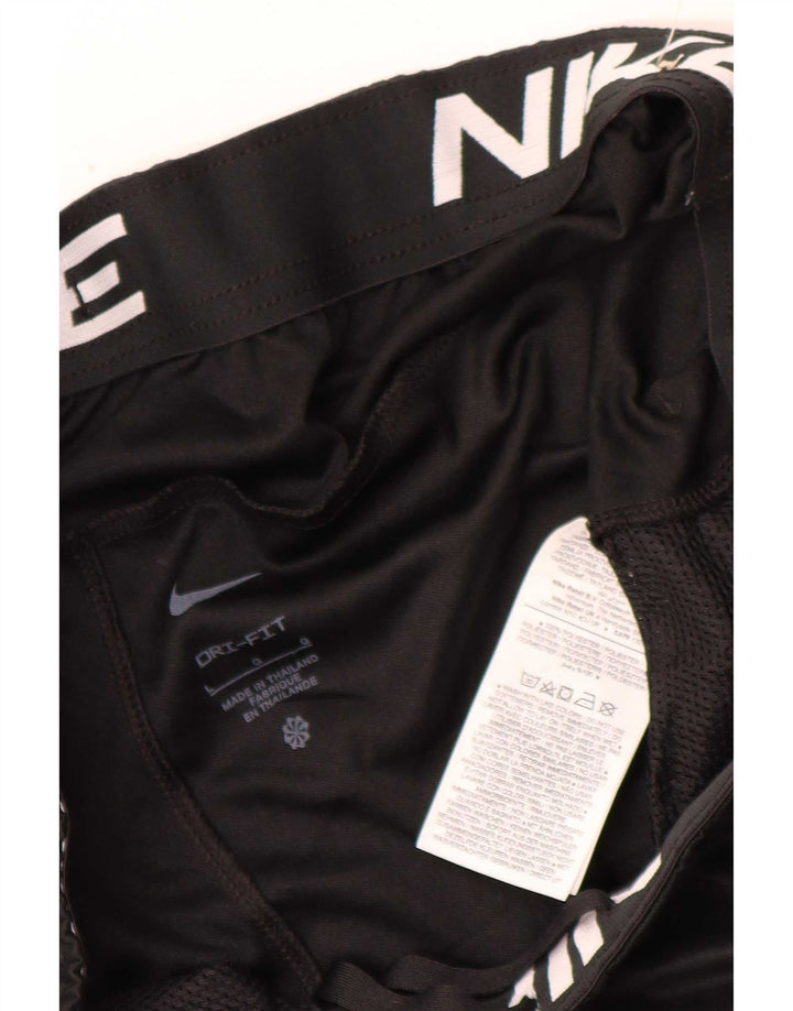 Calça de treino masculina Nike joggers grande poliéster preto