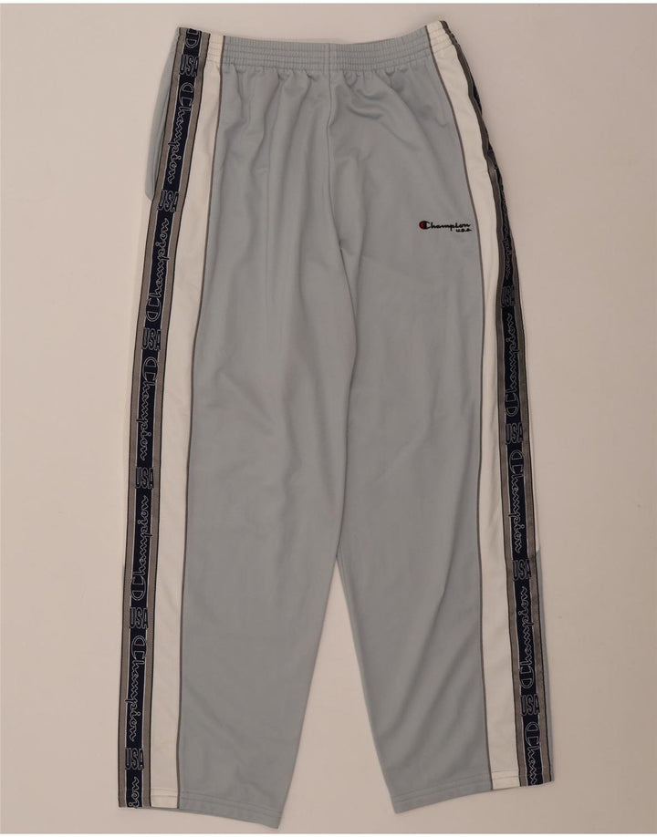 Calça esportiva masculina Champion XL azul colorblock poliéster