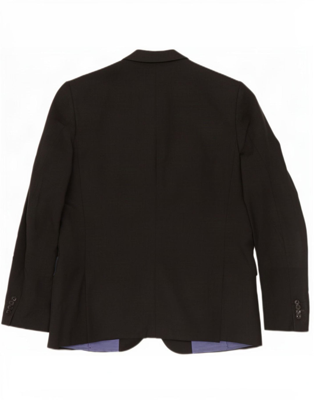 Jaqueta blazer masculina Paul Smith Soho com 2 botões Reino Unido 42 XL lã cinza