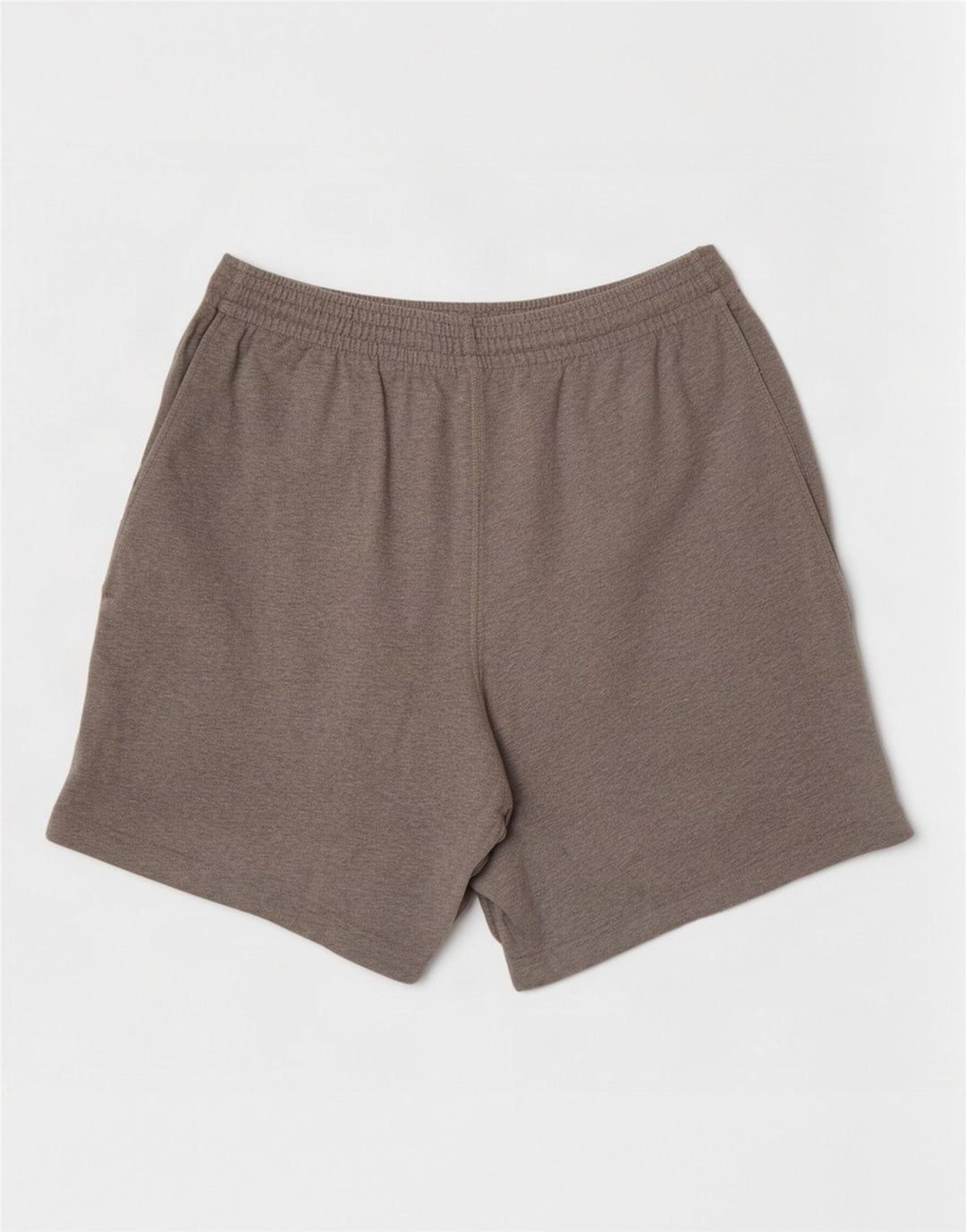 Shorts esportivos masculinos Nike médio cinza manchado de algodão