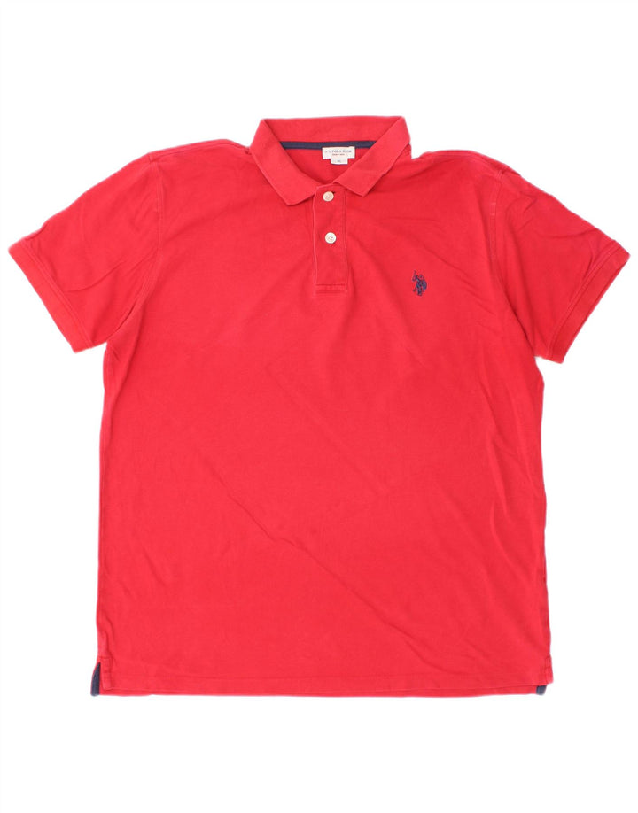 Camisa polo masculina US Polo Assn XL vermelha