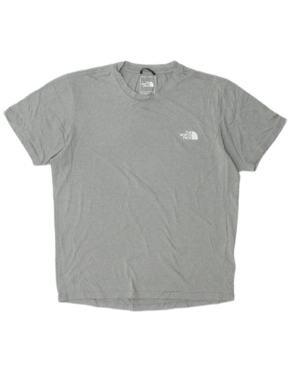 The North Face Camiseta Masculina Top Pequeno Poliéster Cinza