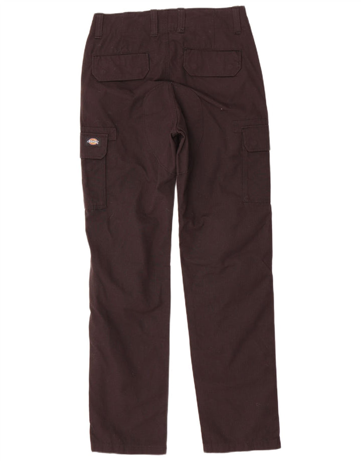 Calças cargo retas masculinas Dickies W28 L31 algodão preto