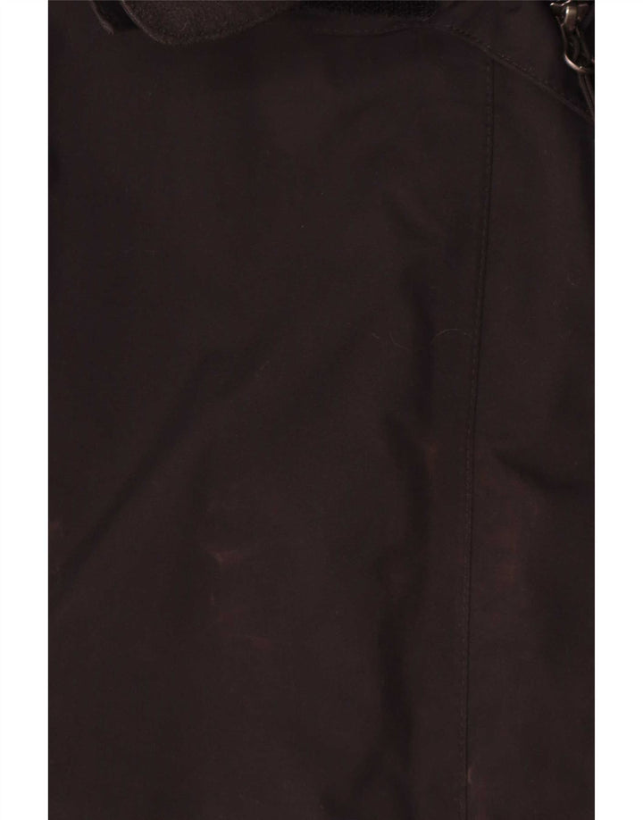 Jaqueta de chuva com capuz feminina The North Face UK 14 poliéster preto médio