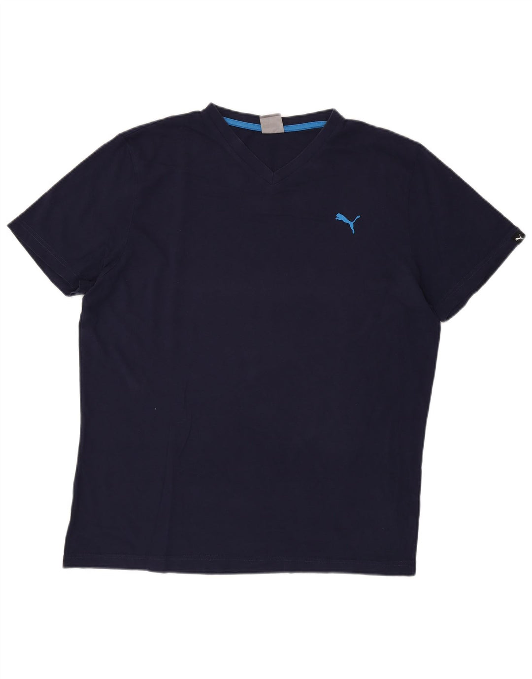 Camiseta masculina PUMA Top XL azul marinho algodão