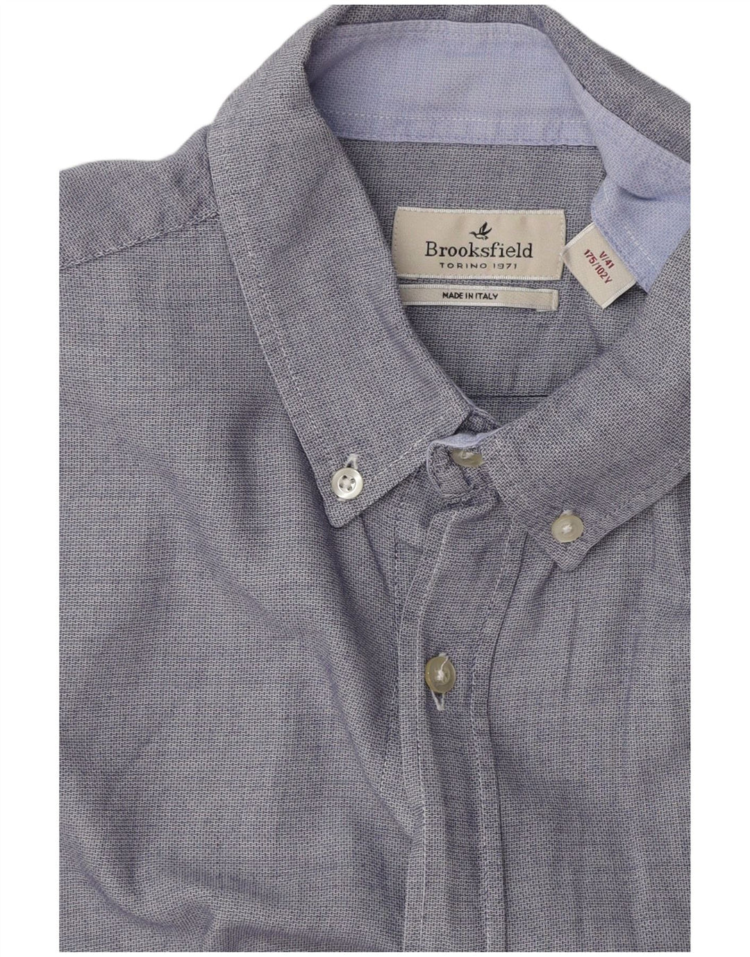 Camisa masculina Brooksfield tamanho 41 grande azul