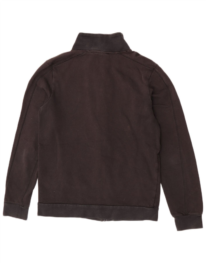 Umbro Womens Tracksuit Top Jacket UK 14 Médio Algodão Preto
