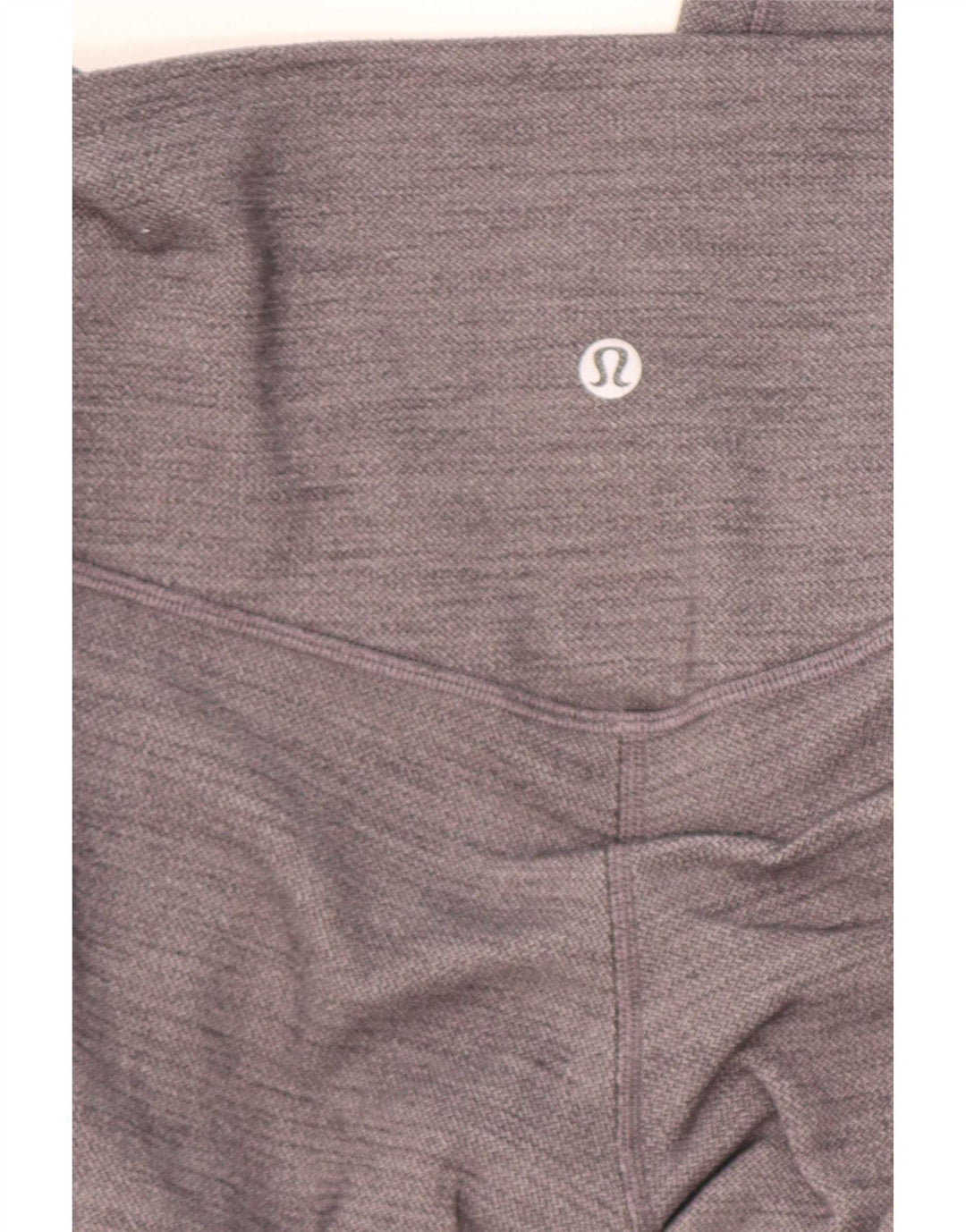 Leggings femininas Lululemon US 4 espinha de peixe cinza pequena