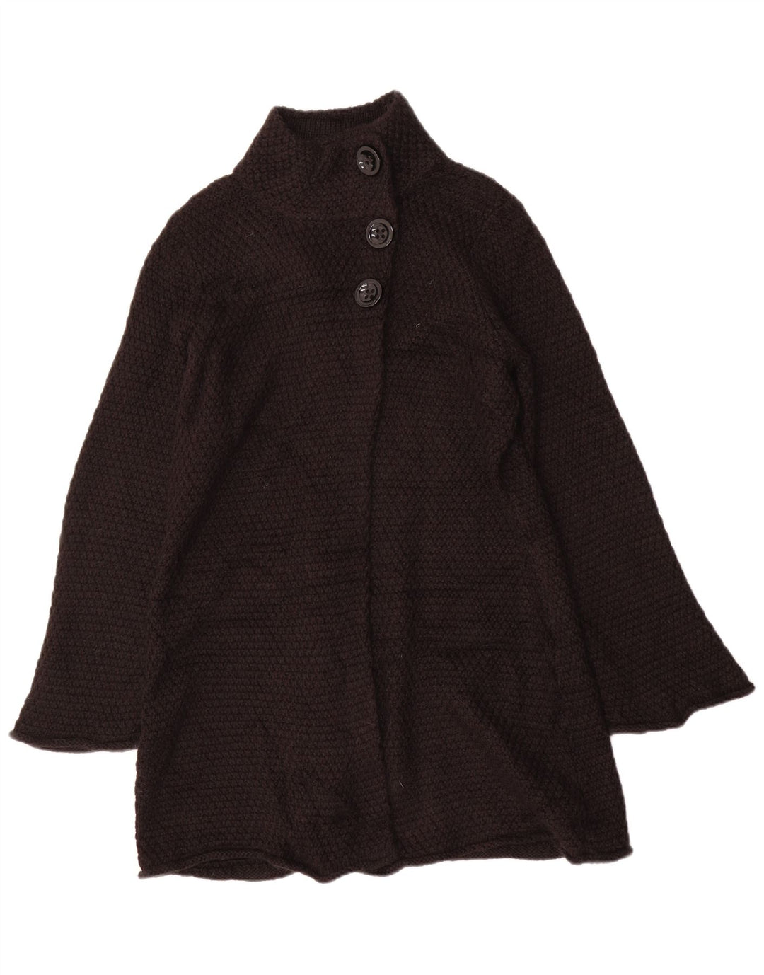 Suéter feminino Marks & Spencer Autograph Cardigan Reino Unido 14 médio preto