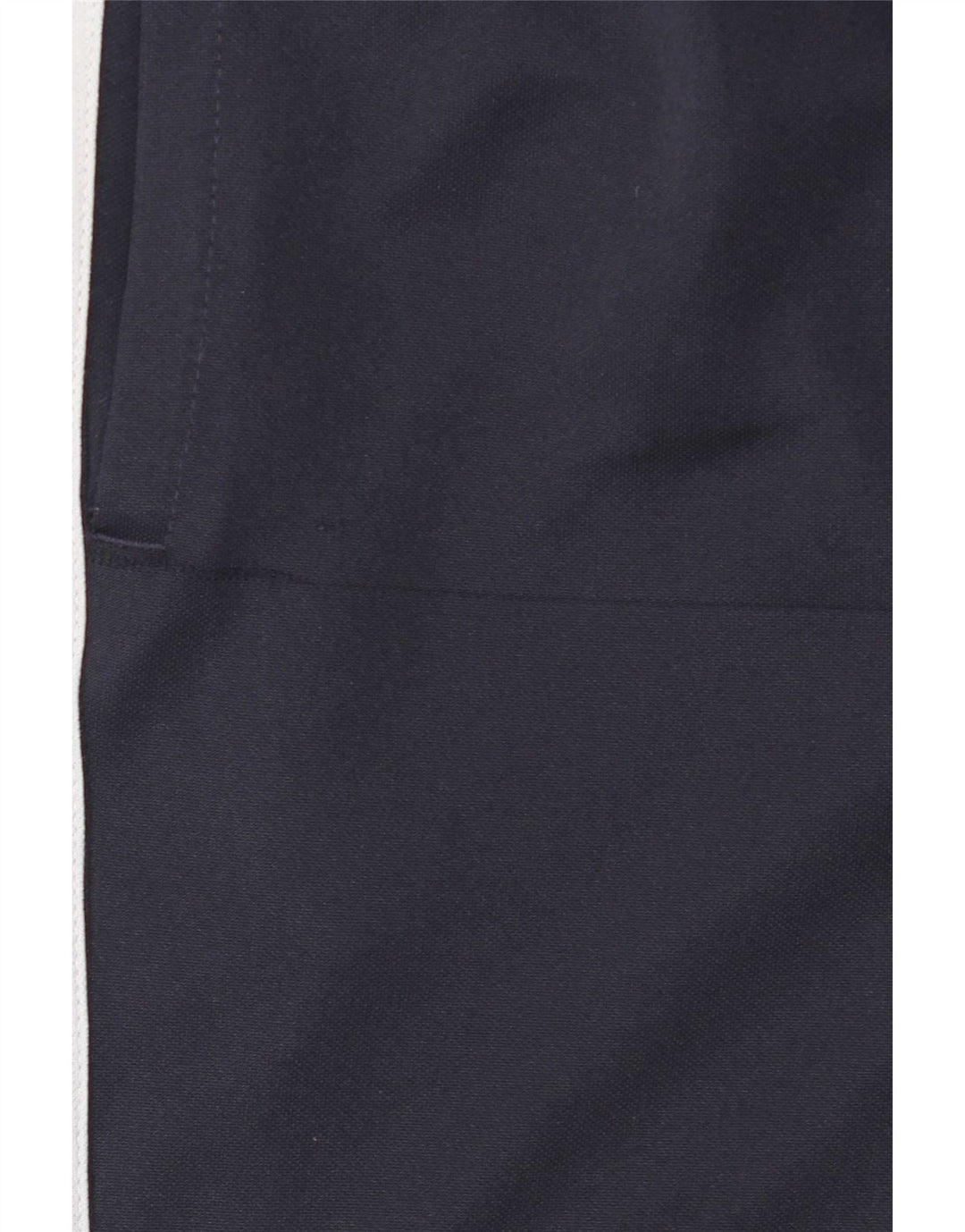 Calça de treino masculina Adidas grande poliéster azul marinho