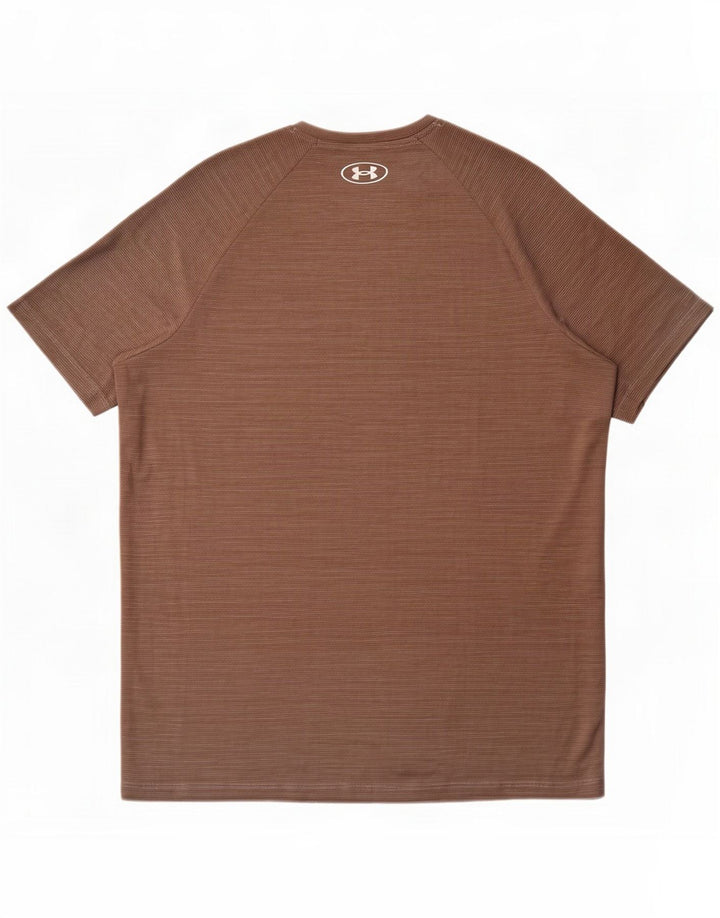 Camiseta masculina Under Armour Top marrom médio