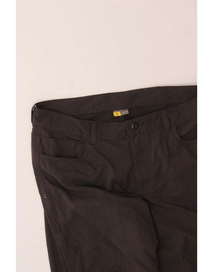 EDDIE BAUER Mens Straight Casual Trousers W36 L30 Black Nylon Vintage Eddie Bauer and Second-Hand Eddie Bauer from Messina Hembry 