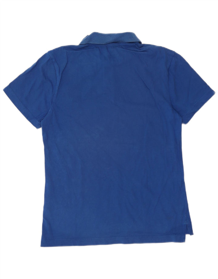 Camisa polo masculina Nike UK 38/40 algodão azul médio