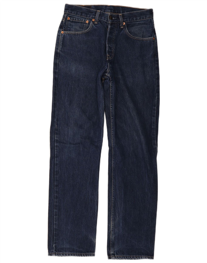 Levi's Masculino 582 Straight Jeans W30 L32 Azul Algodão