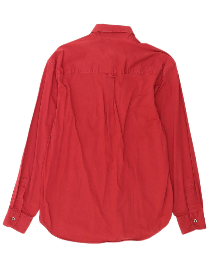 Camisa masculina Carrera médio algodão vermelho