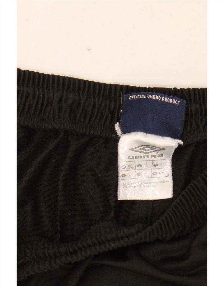 Calça de treino masculina UMBRO grande preta