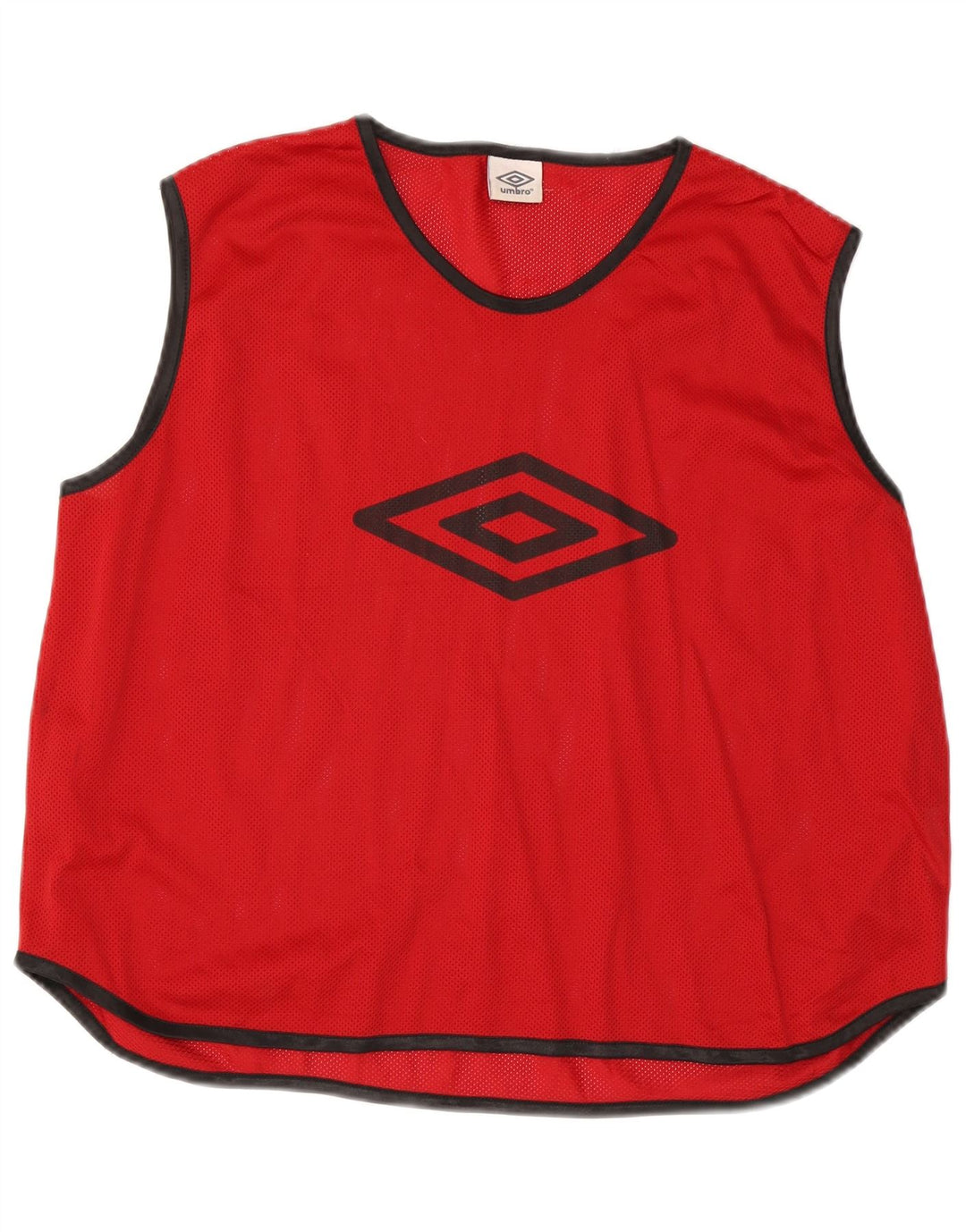 Colete gráfico masculino Umbro Top XL vermelho poliéster esportivo