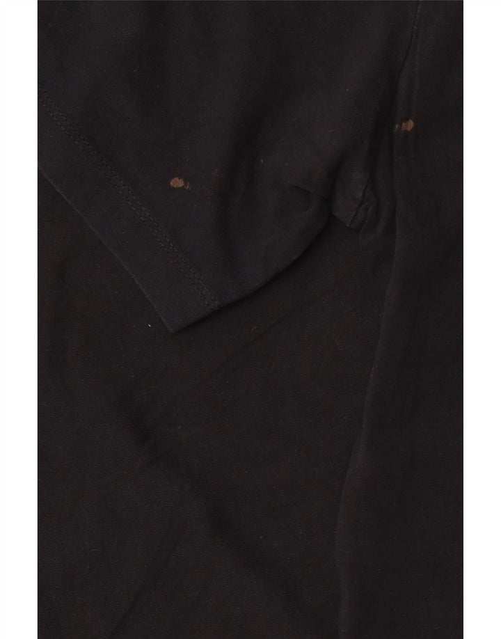Camiseta masculina NIKE alta gráfica preta média