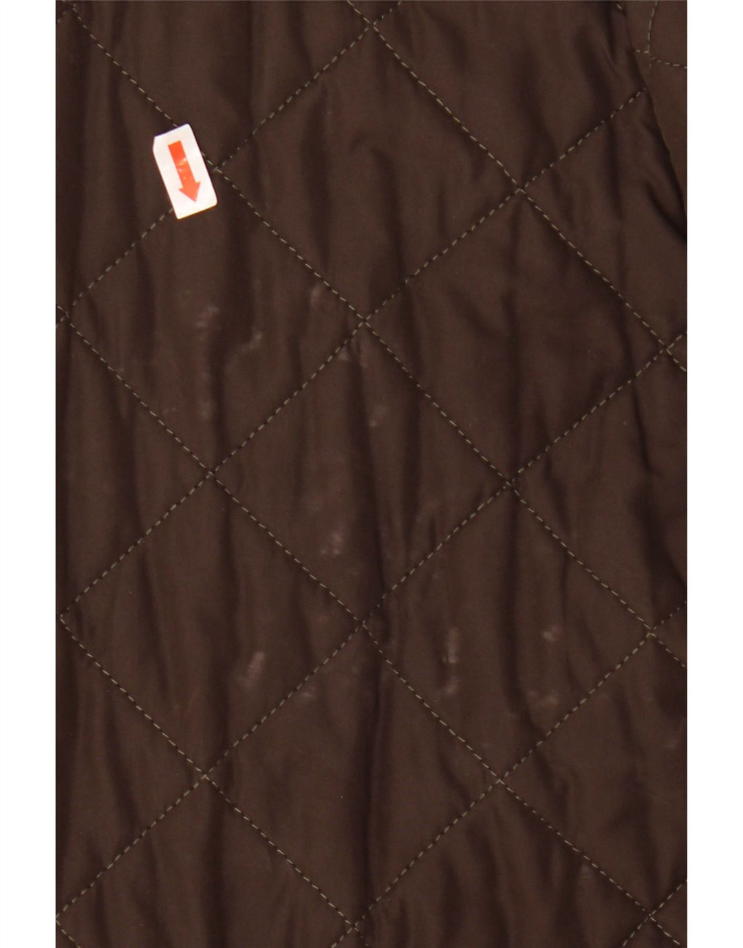 Jaqueta acolchoada masculina BARBOUR UK 40 grande poliéster marrom