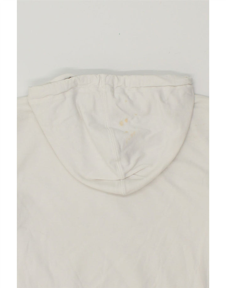 CONVERSE Womens Graphic Hoodie Jumper UK 18 XL White Cotton Vintage Converse and Second-Hand Converse from Messina Hembry 