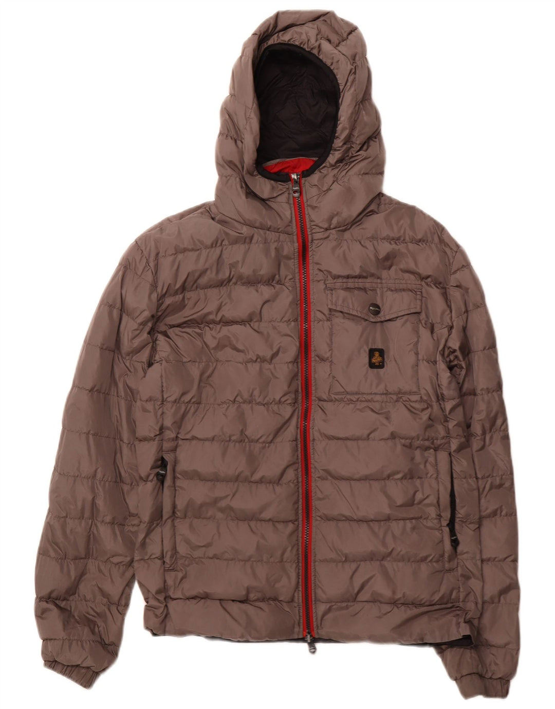 Jaqueta masculina acolchoada com capuz REFRIGIWEAR EU 46 poliamida cinza pequena