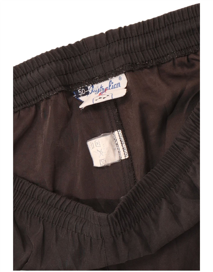 Calça de treino masculina AUSTRALIAN L'ALPINA IT 50 poliéster preto médio