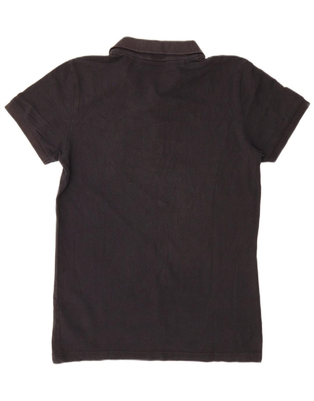 Camisa polo masculina Adidas médio algodão preto