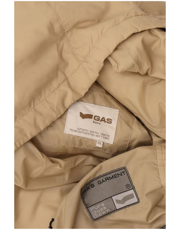 Colete acolchoado masculino Gas UK 42 XL bege
