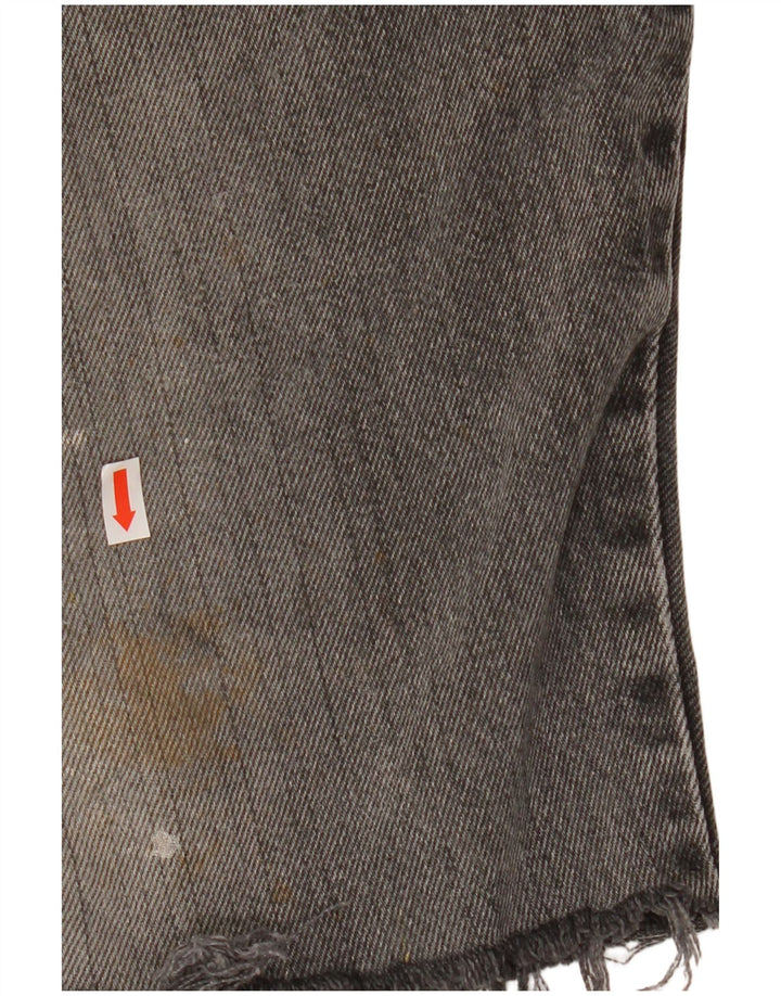 Shorts jeans masculino WRANGLER W38 XL algodão cinza