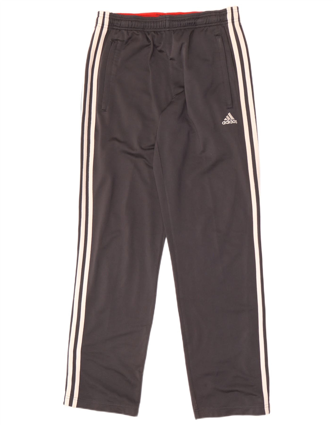 Adidas Mens Full Tracksuit UK 36/38 Pequeno Cinza Colourblock Poliéster