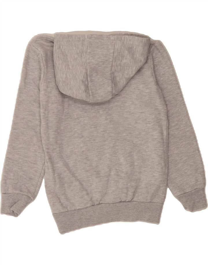 MCKENZIE Girls Graphic Hoodie Jumper 10-11 Years Grey Cotton Vintage Mckenzie and Second-Hand Mckenzie from Messina Hembry 
