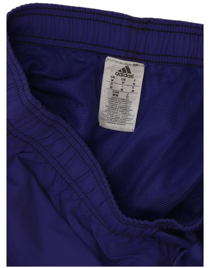 Shorts de natação masculino Adidas médio roxo poliéster