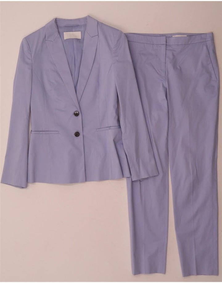 Hugo Boss terno feminino com 2 botões Reino Unido 12 médio roxo