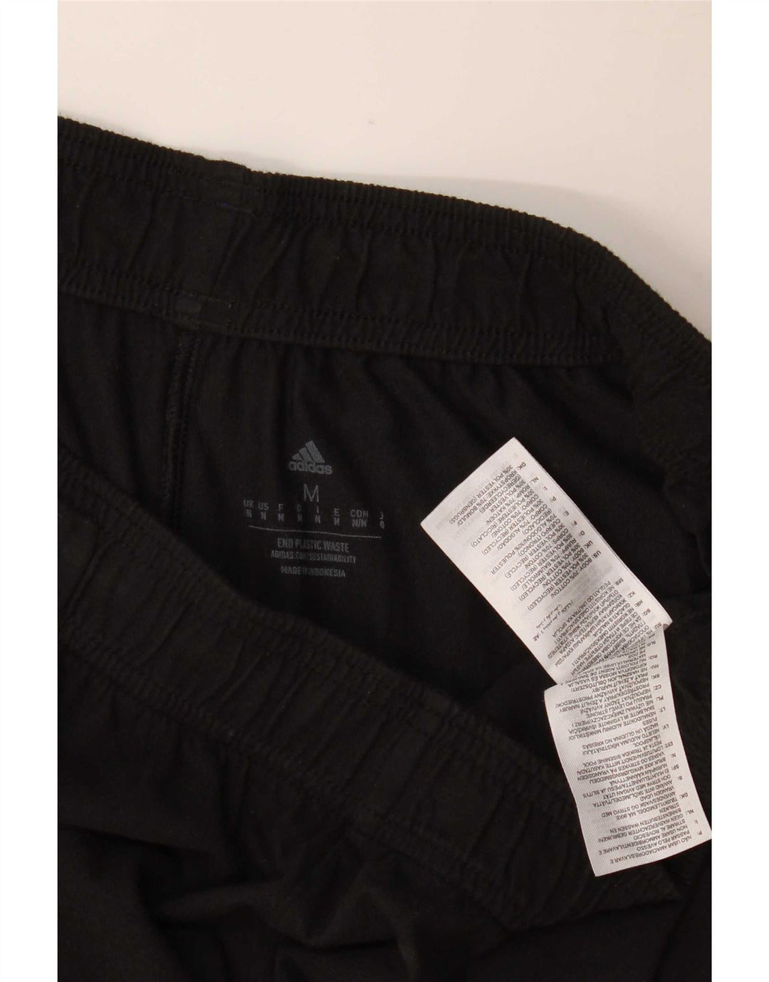 Shorts esportivos gráficos masculinos Adidas médio algodão preto