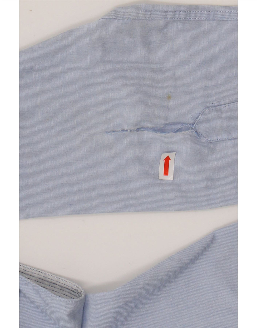 ZARA Mens Slim Fit Shirt Small Blue