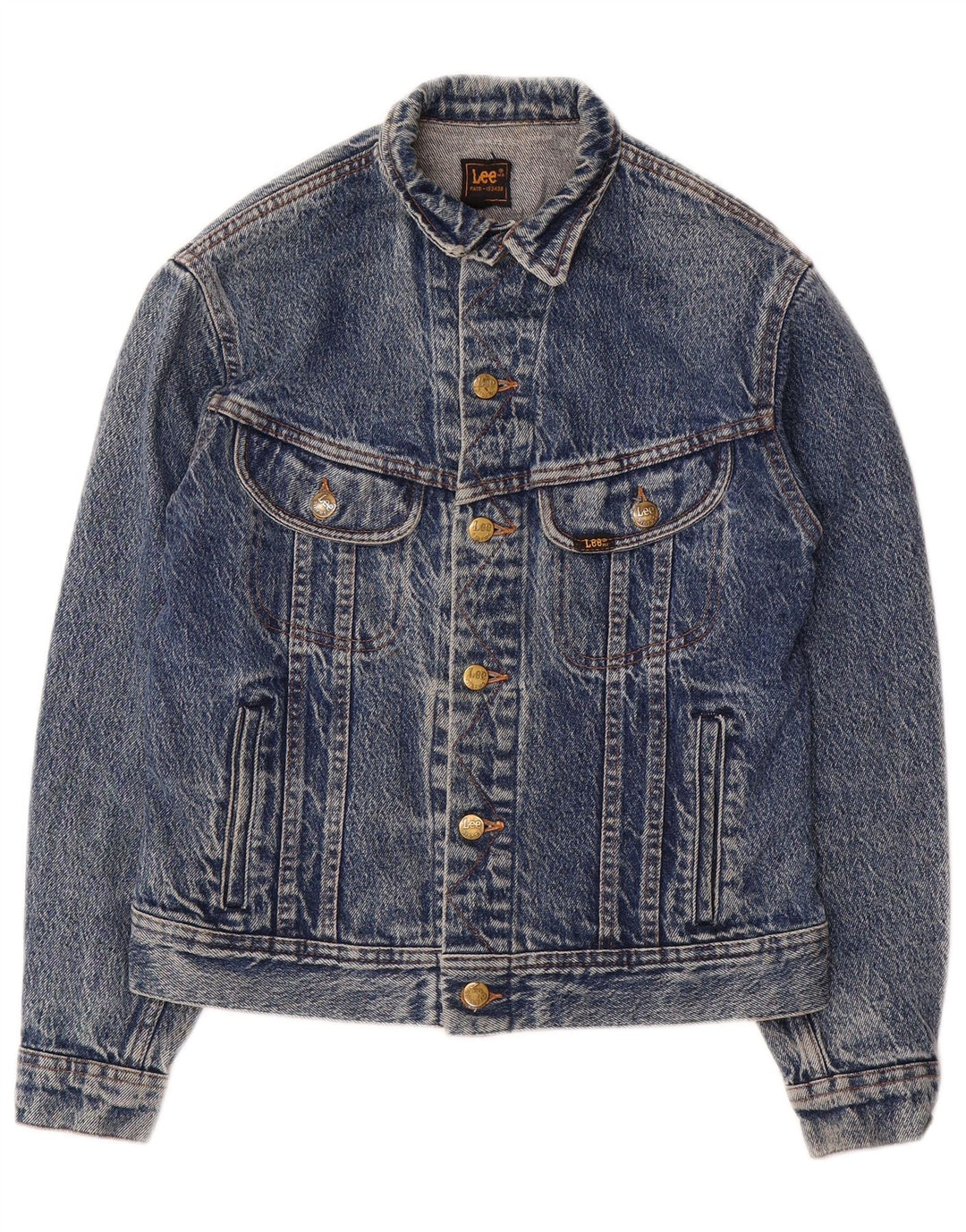 Jaqueta jeans masculina LEE UK 36 pequena azul