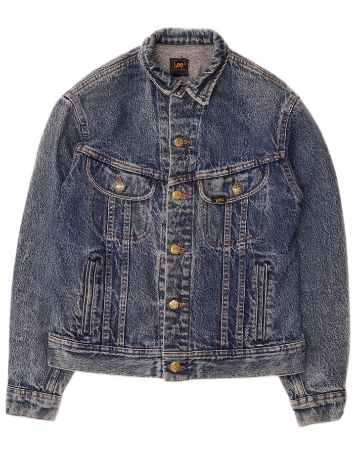 Jaqueta jeans masculina LEE UK 36 pequena azul