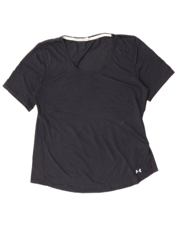 Camiseta feminina Under Armour UK 16 grande poliéster preto