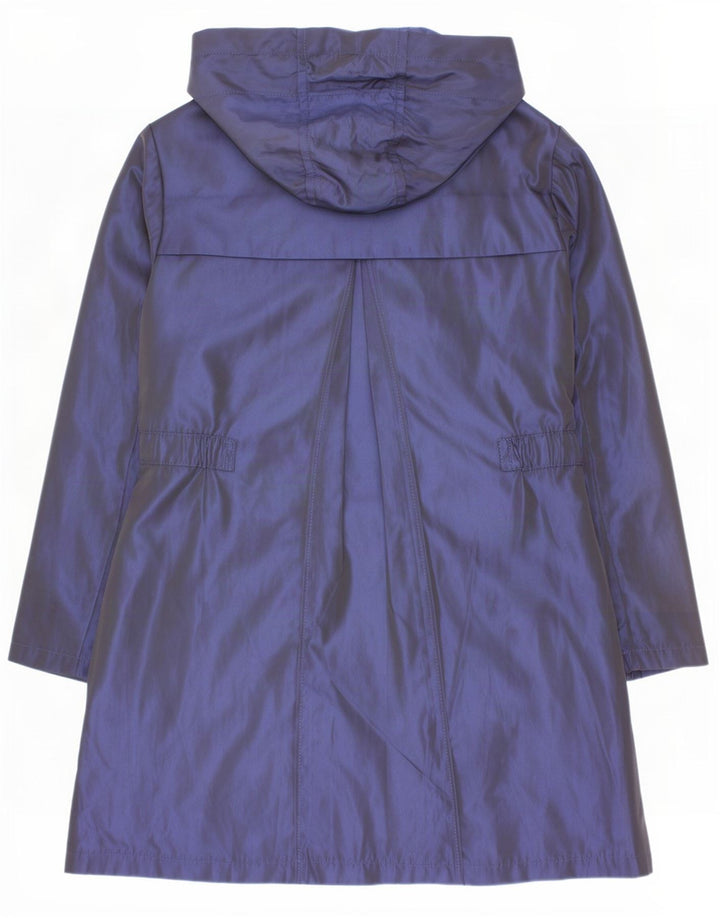Capa de chuva com capuz para meninas Ted Baker 7-8 anos azul marinho