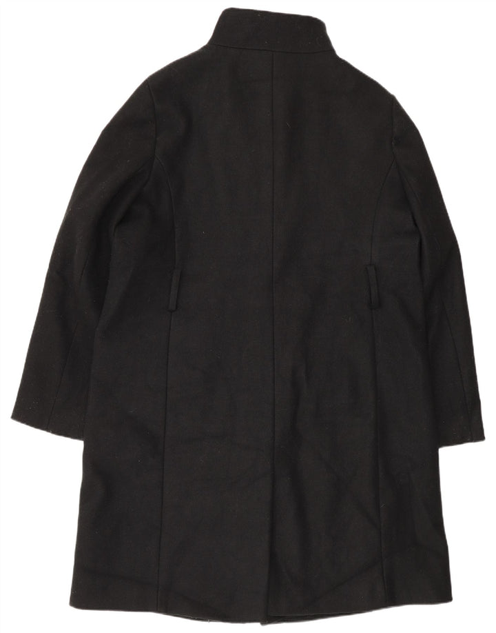 Sobretudo feminino Marks & Spencer UK 16 grande poliéster preto