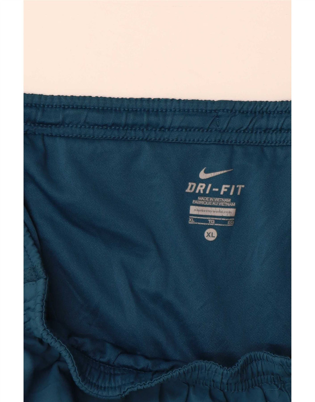 Nike Shorts Esportivos Masculinos Dri Fit XL Cor Azul em Blocos