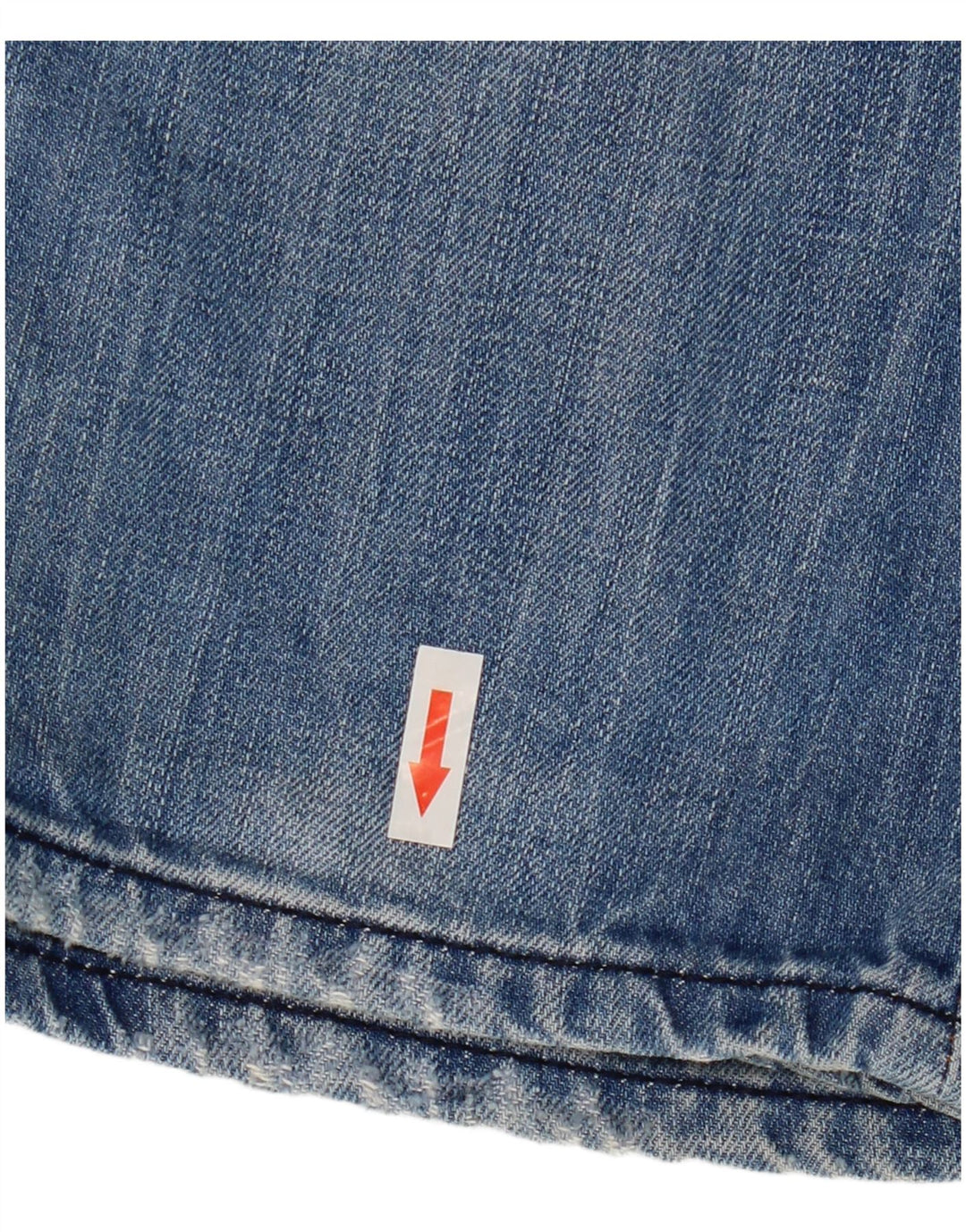 Diesel Masculino Iakop Distressed Slim Jeans W33 L34 Azul Algodão