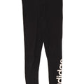 Leggings Adidas Femininas Gráficas UK 12 Médio Algodão Preto