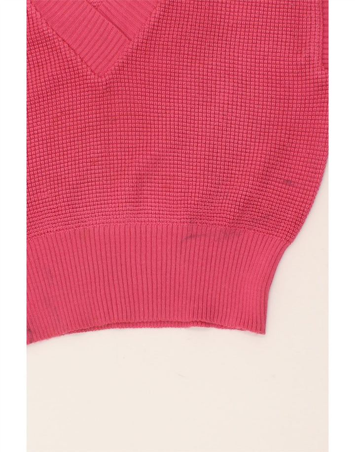 CANDA Womens Vest Tank Top EU 40 Medium Pink Acrylic Vintage Canda and Second-Hand Canda from Messina Hembry 